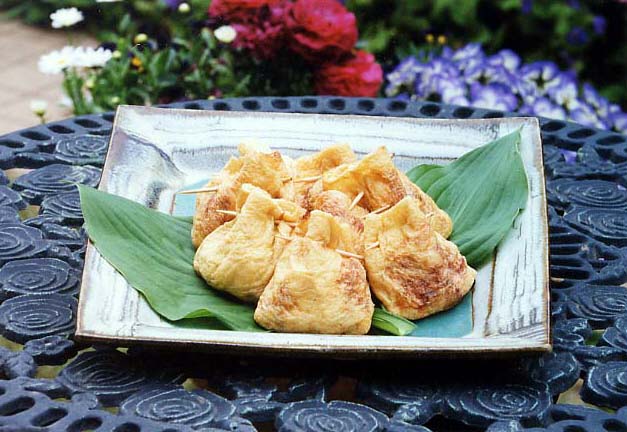 柔甘ねぎと納豆の包み焼き