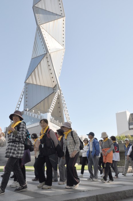 昨年までのウォーキング大会の様子