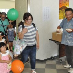 お土産にポン菓子